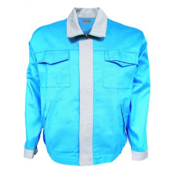 Feuerfeste Jacke Blau