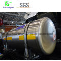 2.0MPa Working Pressure 210L Volume Cryogenic Insulation Vehicle Cylinder