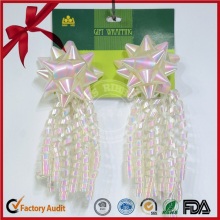 Curing Ribbon Star Bow Holiday Wrapping Decoration