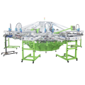 Full automatically T shirt garment screen printer machine