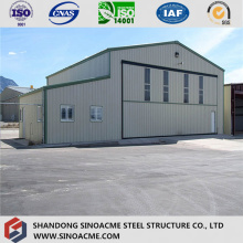 New Zealand Certificated Prefab Steel Aircraft Hangar