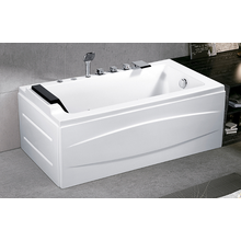 Douche de salle de bain Dossoir Whirlpool baignoire de massage en acrylique