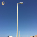 Lámpara de poste de luz de calle de energía solar galvanizada