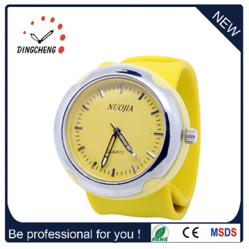 Silicone Slap Watch High Quality Ladies Hand Digital Watch (DC-1362)