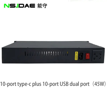 Carregador de gabinete USB ou gabinete de porta dupla ou tipo C