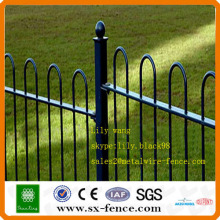 popular custom made welded steel pipe fence