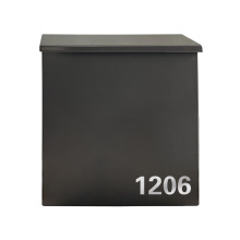 Custom Outdoor waterproof wall mount metal post mailboxes