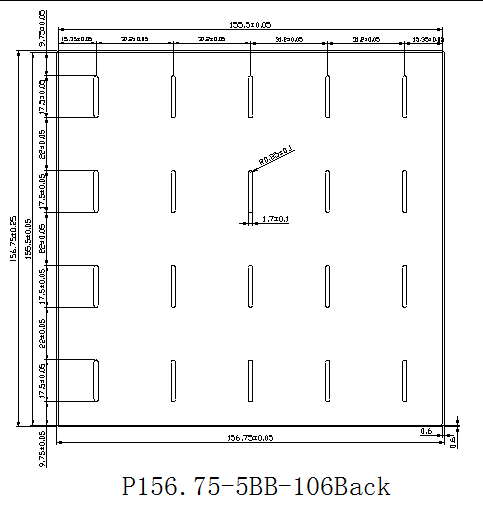 Solar PV Cell Poly Photovoltaic Cell PV Poly Cell