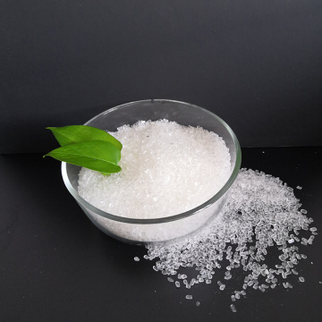 Poudre blanche epsom sel de magnésium sulfate heptahydrate