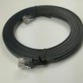 Cable plano de los cordones de conexión del Lan de la red de Internet Cat6