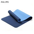 Non-Slip Eco-friendly 6MM Double Layer TPE Yoga Mat