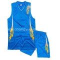 polyester mesh basketball sportswear with fashion design