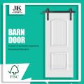 JHK-S04 Panneau Grain Blanc Porte Coulissante Barnwood Door Seal Porte De Douche