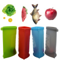 Plástico de silicona reutilizable Embalajes de alimentos Bolsas de almacenamiento