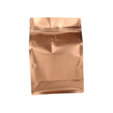 Sacos de café elegantes de papel dourado vintage com slot para cartas e bolas