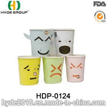 Solo la pared taza de papel creativo de 7 oz con impresión personalizada (HDP-0124)