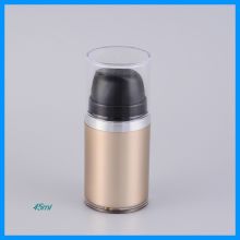 50ml Luxury Airless Golden Bottle Cosmetic Bottle