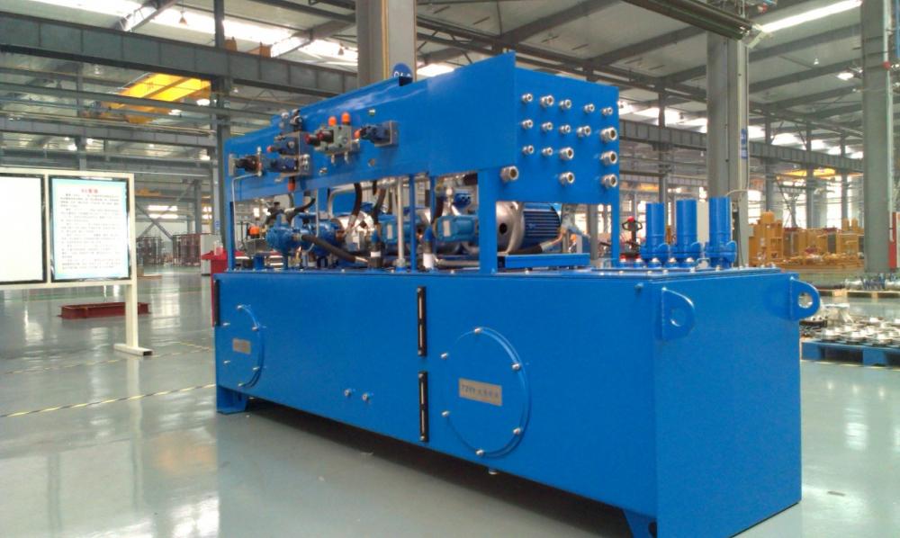 CNC gantry milling hydraulic system