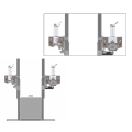 Desiccant filling machine with double filler heads