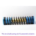 Springs para atuador pneumático da válvula industrial pneumática