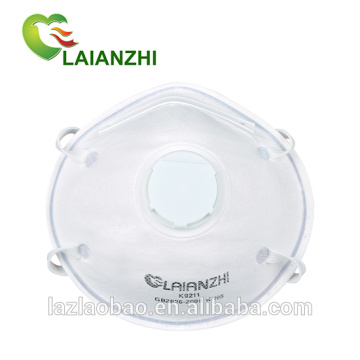 KN95 Disposable Cup Shape Moulded Non-woven Valved Mask