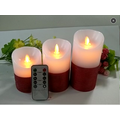 Color Changing LED Candle Red Color