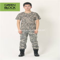 Camuflagem Sport Army Round Collar Casual T-Shirts