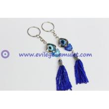 Fashion Evil Eye Acrylic Key Chain /Metal Key Ring