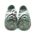 Wholesales Special Designs Army Green Boy Shoe