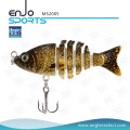 Angler Selecione 5 seção pesca atração top água plástico pesqueiro (MS2005)