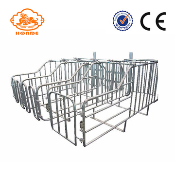 Various Size Galvanized Farrowing Pig Cages For Swine