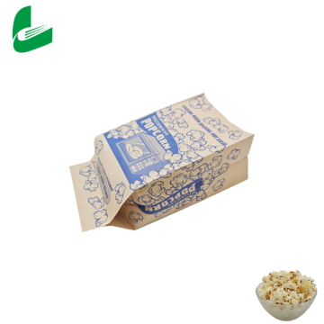 Factory wholesale clear biodegradable packing custom sealable microwave popcorn seeds paper bag/ popcorn plastic bag