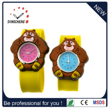 Kids Slap Watch Silicone Custom Logo Designer Watch (DC-1329)