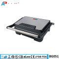 2 4  slice cast iron aluminium electric panini press panini griddle contact sandwich digital toaster ETL sandwich maker