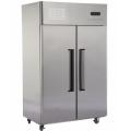 Double Door Commercial Upright Stainless Steel Freezer