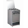 Full Stainless Steel 4 Gas Burner Stove with Gas Oven