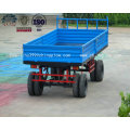 Factory Supply Double Axle Farm Trailer with Low Price for Sale