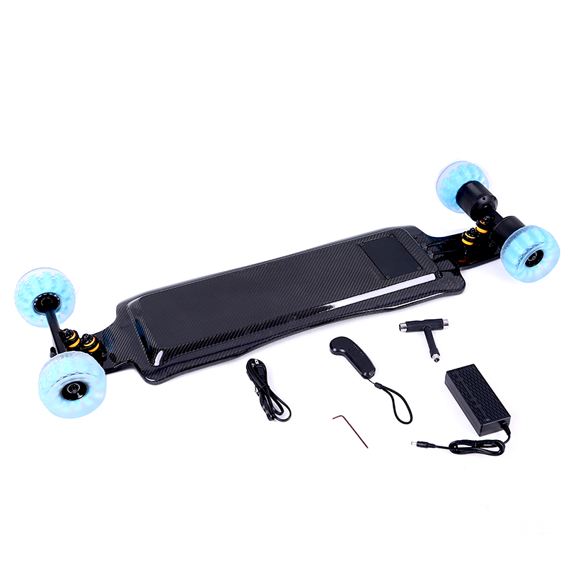carbon fiber direct drive skateboard