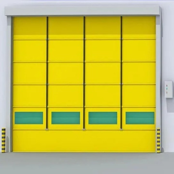 PVC high speed stacking doors