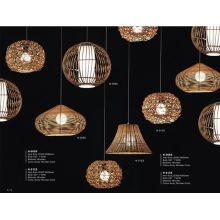 Restaurant Decor Wooden Pendant Lighting (N-013S)