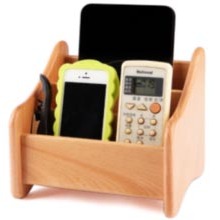 Cadre en bois à télécommande, boîtier en bois.