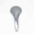 Round Plastic Polished Manual Hand Shower