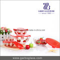 Decal 5PCS Glass Bowl Set for Storage