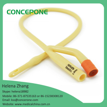 Medical Disposable Latex Foley Balloon Catheter 2 Way