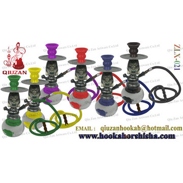 Hochwertige fantastisch bunte kleine Shisha