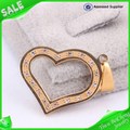 Export Goods Best Friend Gold Heart Necklace
