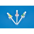 Medical I. V. Cannula with Injection Port