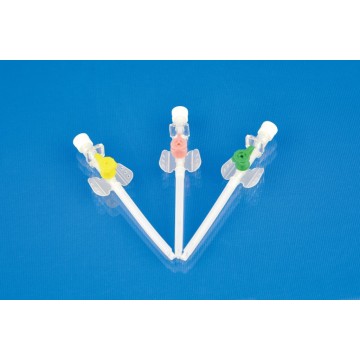 Medical I. V. Cannula with Injection Port