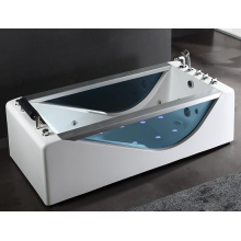 Banheira de luxo da lasco banheira de massagem de hidromassagem transparente