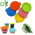 Universal Reusable Silicone Pet Food Can Lid